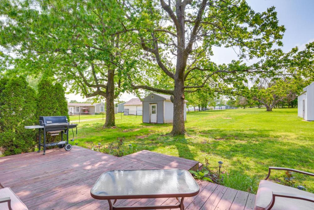 Walk to Restaurants Stockton Home with Game Room